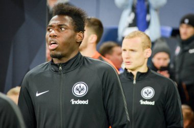 Kharkiv, Ukrayna - 14 Şubat 2019: Danny da Costa oyuncu duri