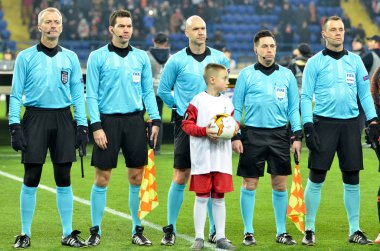 Kharkiv, Ukrayna - 14 Şubat 2019: ABD'de hakem