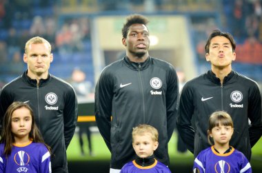 Kharkiv, Ukrayna - 14 Şubat 2019: Danny da Costa ve Makoto 