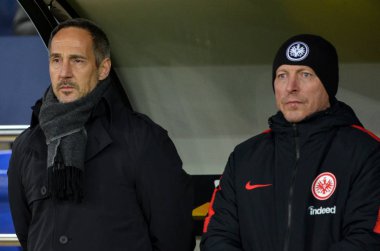 Kharkiv, Ukrayna - 14 Şubat 2019: teknik direktör Adi Hutter