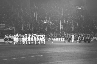 Kharkiv, Ukrayna - 14 Şubat 2019: Futbol takımı