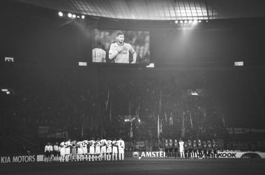 Kharkiv, Ukrayna - 14 Şubat 2019: Futbol takımı