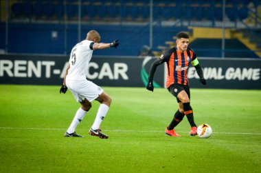 Kharkiv, Ukrayna - 14 Şubat 2019: Gelson Fernandes oyuncu du