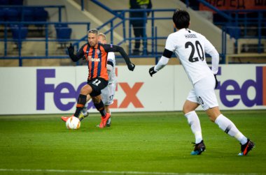 Kharkiv, Ukrayna - 14 Şubat 2019: Abd'de Marlos oyuncusu