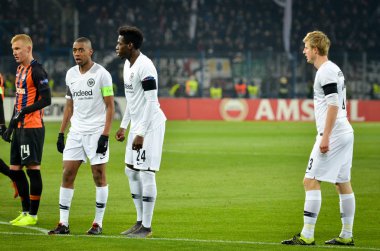 Kharkiv, Ukrayna - 14 Şubat 2019: Gelson Fernandes ve Danny