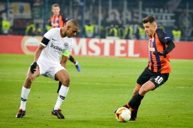 Kharkiv, Ukrayna - 14 Şubat 2019: Gelson Fernandes oyuncu du