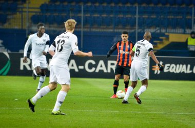 Kharkiv, Ukrayna - 14 Şubat 2019: Martin Hinteregger oyuncusu