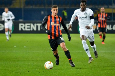 Kharkiv, Ukrayna - 14 Şubat 2019: Junior Moraes oyuncusu durin