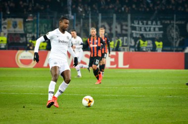 Kharkiv, Ukrayna - 14 Şubat 2019: Gelson Fernandes oyuncu du