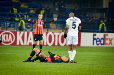 Kharkiv, Ukrayna - 14 Şubat 2019: Gelson Fernandes oyuncu du