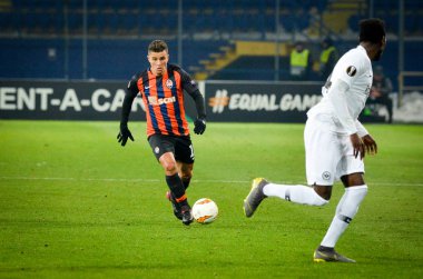 Kharkiv, Ukrayna - 14 Şubat 2019: Junior Moraes oyuncusu durin