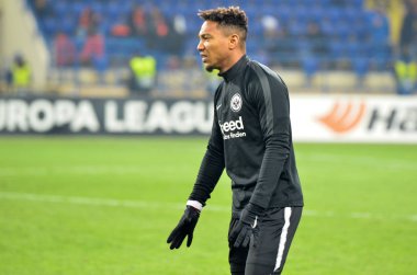 Kharkiv, Ukrayna - 14 Şubat 2019: Yedek Futbol oyunu