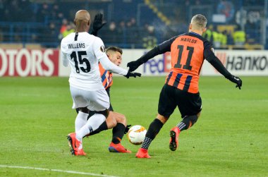 Kharkiv, Ukrayna - 14 Şubat 2019: Jetro Willems oyuncusu durin