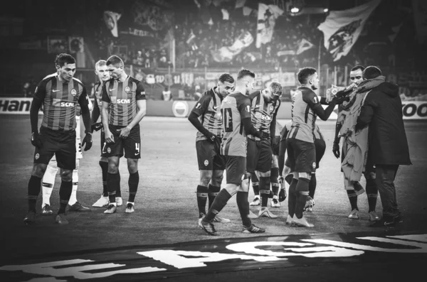 Kharkiv, Ukrayna - 14 Şubat 2019: Shakhtar Futbolcu 