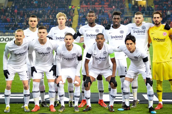 Kharkiv, Ukrayna - 14 Şubat 2019: Futbolcu