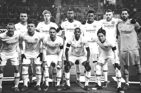 Kharkiv, Ukrayna - 14 Şubat 2019: Futbolcu