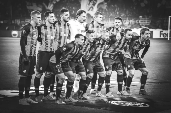 Kharkiv, Ukrayna - 14 Şubat 2019: Futbolcu