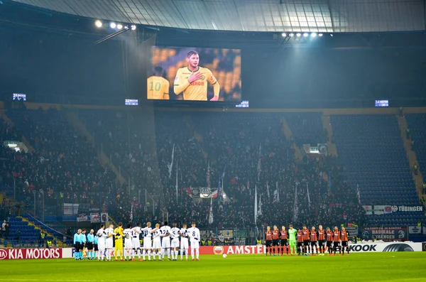 Kharkiv, Ukrayna - 14 Şubat 2019: Futbol takımı