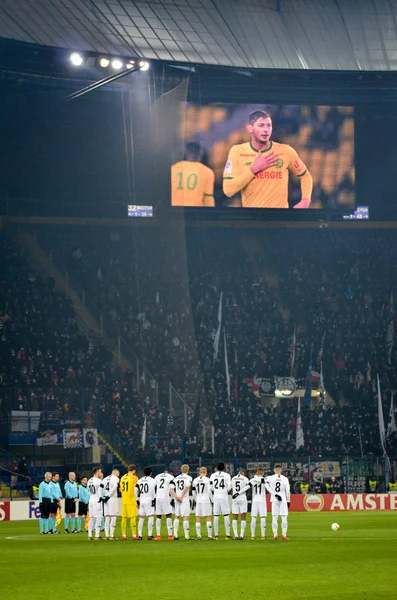 Kharkiv, Ukrayna - 14 Şubat 2019: Futbol takımı