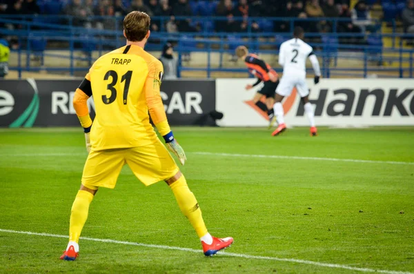 Kharkiv, Ukrayna - 14 Şubat 2019: Kevin Trapp oyuncusu 