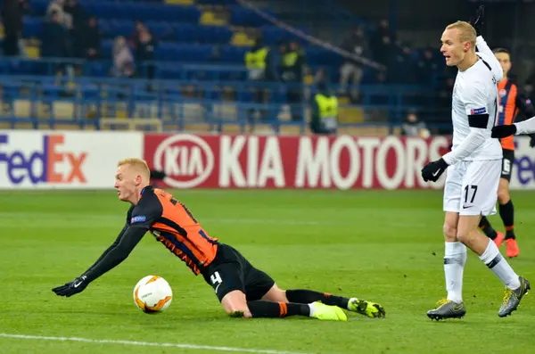 Kharkiv, Ukrayna - 14 Şubat 2019: Sebastian Rode oyuncusu duri