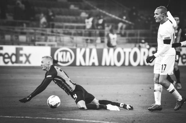 KHARKIV, UCRÂNIA - 14 de fevereiro de 2019: Sebastian Rode player duri — Fotografia de Stock