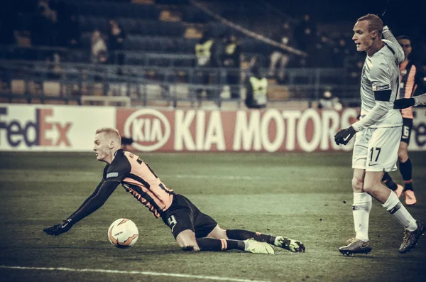 Kharkiv, Ukrayna - 14 Şubat 2019: Sebastian Rode oyuncusu duri