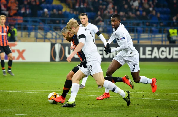 Kharkiv, Ukrayna - 14 Şubat 2019: Martin Hinteregger oyuncusu 