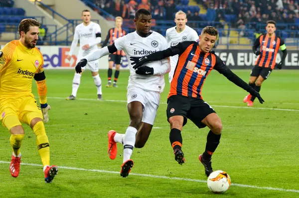 Kharkiv, Ukrayna - 14 Şubat 2019: Gelson Fernandes J'ye karşı