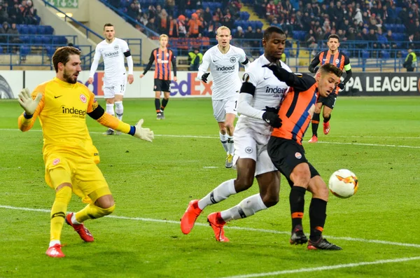 Kharkiv, Ukrayna - 14 Şubat 2019: Gelson Fernandes J'ye karşı