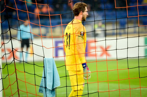 Kharkiv, Ukrayna - 14 Şubat 2019: Kevin Trapp oyuncusu 