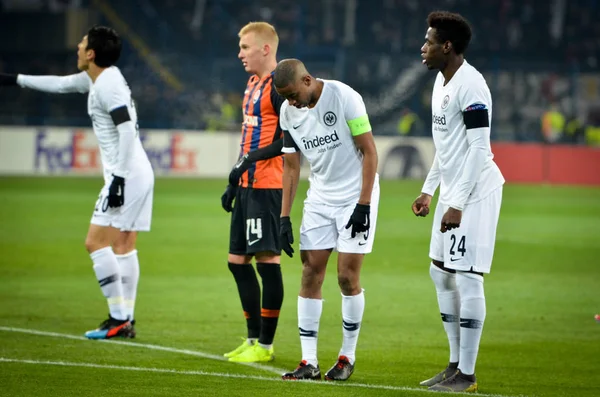 Kharkiv, Ukrayna - 14 Şubat 2019: Gelson Fernandes ve Danny