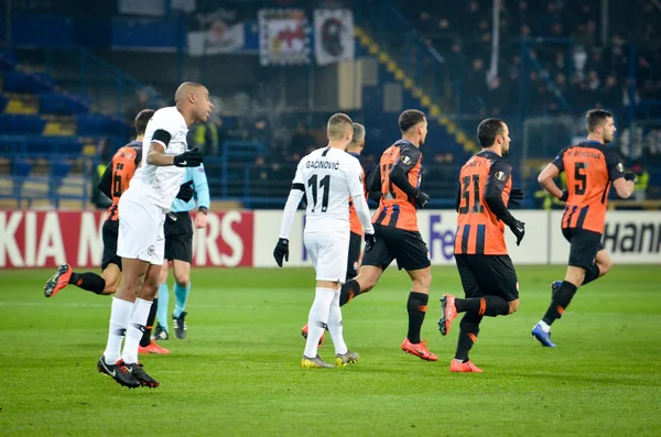 Kharkiv, Ukrayna - 14 Şubat 2019: Futbolcu