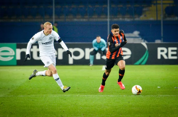 Kharkiv, Ukrayna - 14 Şubat 2019: Sebastian Rode oyuncusu duri