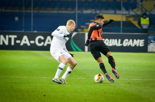 Kharkiv, Ukrayna - 14 Şubat 2019: Sebastian Rode oyuncusu duri