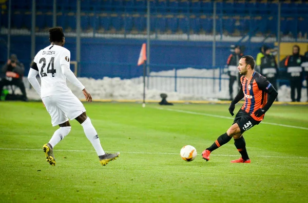 Kharkiv, Ukrajna-február 14, 2019: Danny da Costa Player rajta — Stock Fotó