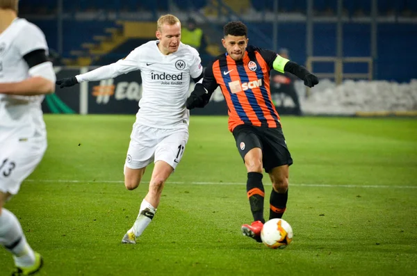 Kharkiv, Ukrayna - 14 Şubat 2019: Sebastian Tai'ye karşı rode