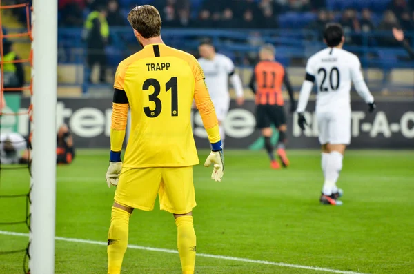 Kharkiv, Ukrayna - 14 Şubat 2019: Kevin Trapp oyuncusu 