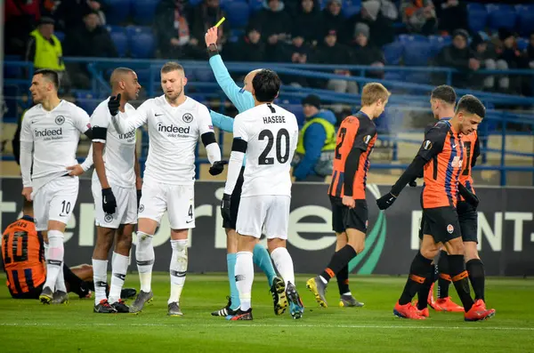 Kharkiv, Ukrayna - 14 Şubat 2019: Makoto Hasebe oyuncu durin