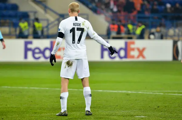 Kharkiv, Ukrayna - 14 Şubat 2019: Sebastian Rode oyuncusu duri