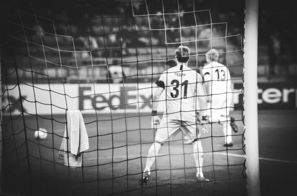 Kharkiv, Ukrayna - 14 Şubat 2019: Kevin Trapp oyuncusu 