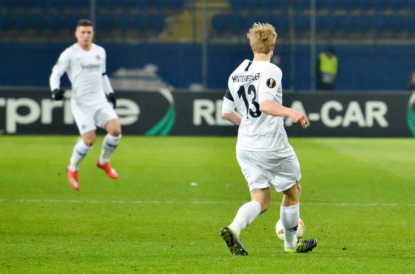 Kharkiv, Ukraina-14 februari 2019: Martin Hinteregger spelare — Stockfoto