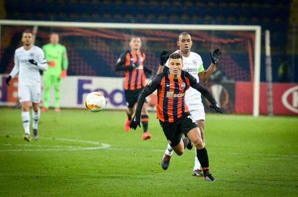 Kharkiv, Ukrayna - 14 Şubat 2019: Junior Moraes oyuncusu durin