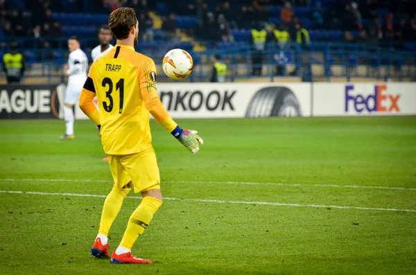 Kharkiv, Ukrayna - 14 Şubat 2019: Kevin Trapp oyuncusu 