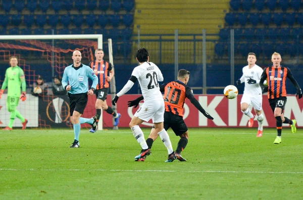 Kharkiv, Ukrayna - 14 Şubat 2019: Makoto Hasebe oyuncu durin