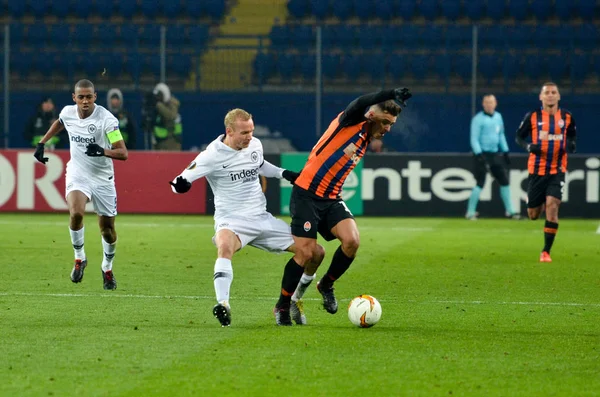 Kharkiv, Ukrayna - 14 Şubat 2019: Sebastian Rode oyuncusu duri