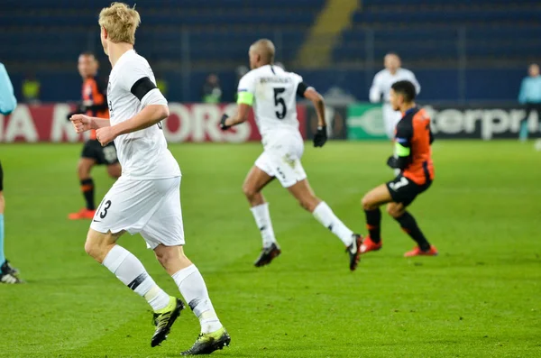 Kharkiv, Ukrayna - 14 Şubat 2019: Martin Hinteregger oyuncusu 