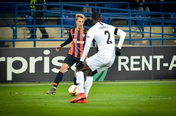 Kharkiv, Ukrayna - 14 Şubat 2019: Evan N'Dicka oyuncu