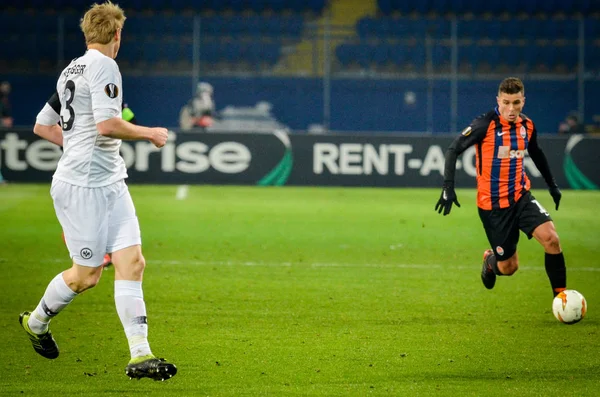 Kharkiv, Ukrayna - 14 Şubat 2019: Martin Hinteregger oyuncusu 