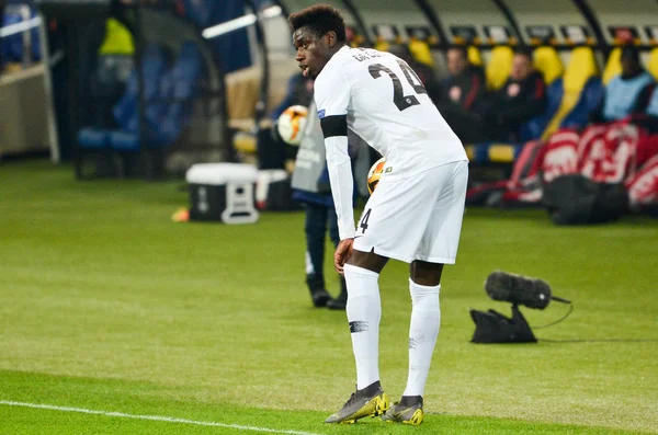 Kharkiv, Ukrayna - 14 Şubat 2019: Danny da Costa oyuncu duri